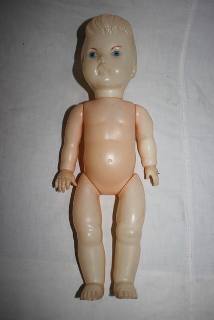 Antiga Boneca - Brinquedo Português - Anos 50? Boneco - Plastico