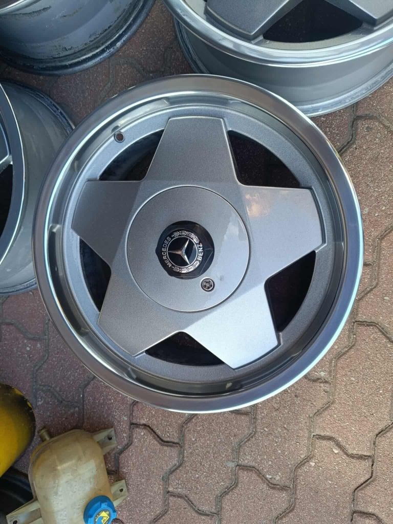 Remotec 7.5x16 5x112 Polerowane Ranty jak NOWE