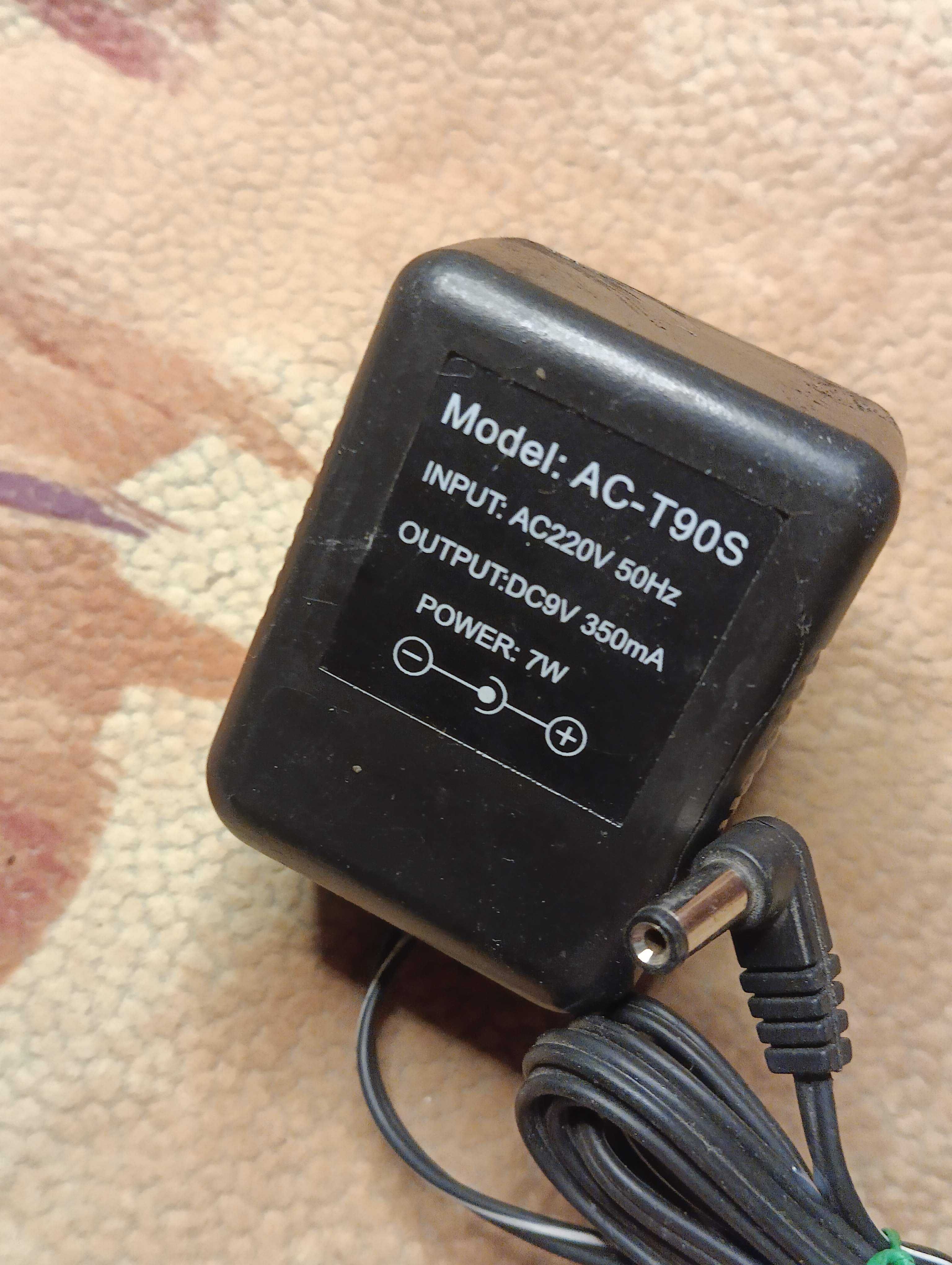 Блок живлення питания 9V 350mA AC-T90S (5.5×2.1mm)