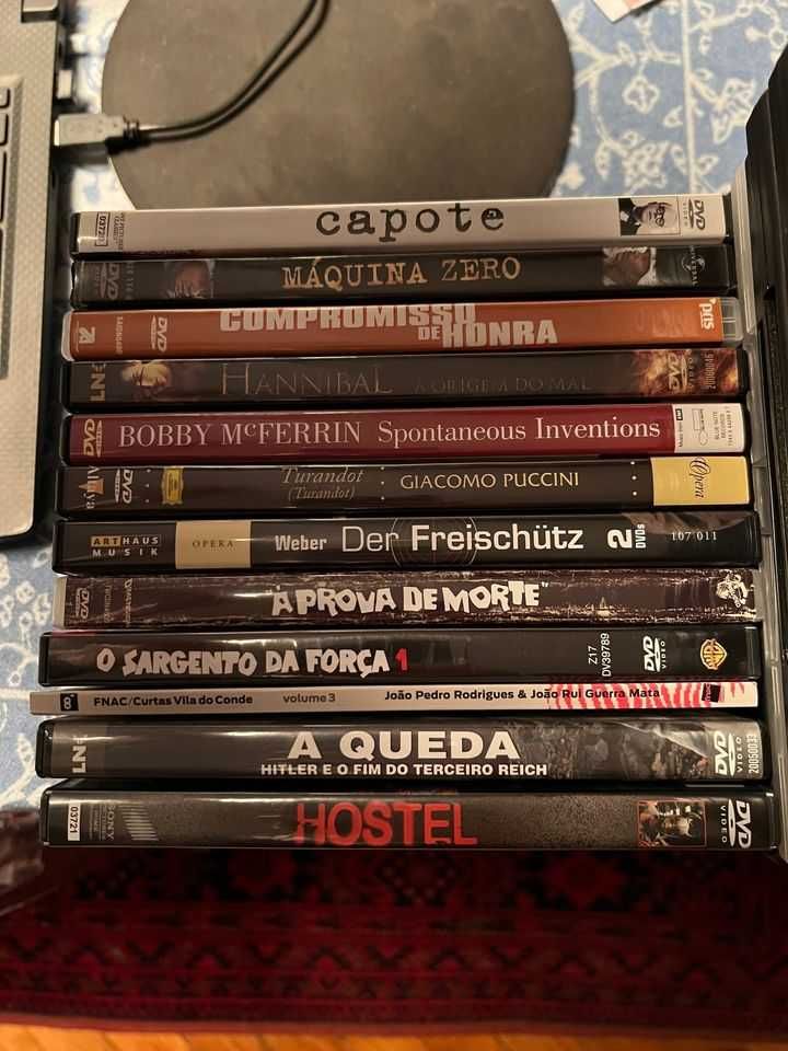 Lote 80 discos DVD