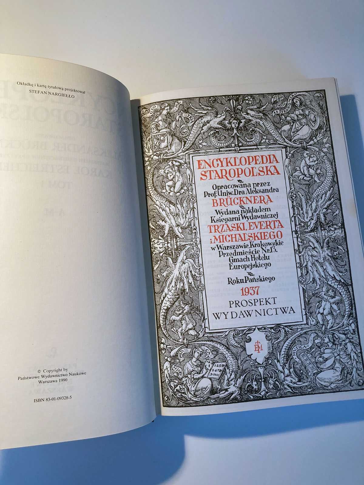 Encyklopedia staropolska Aleksandra Brücknera, t. 1-2