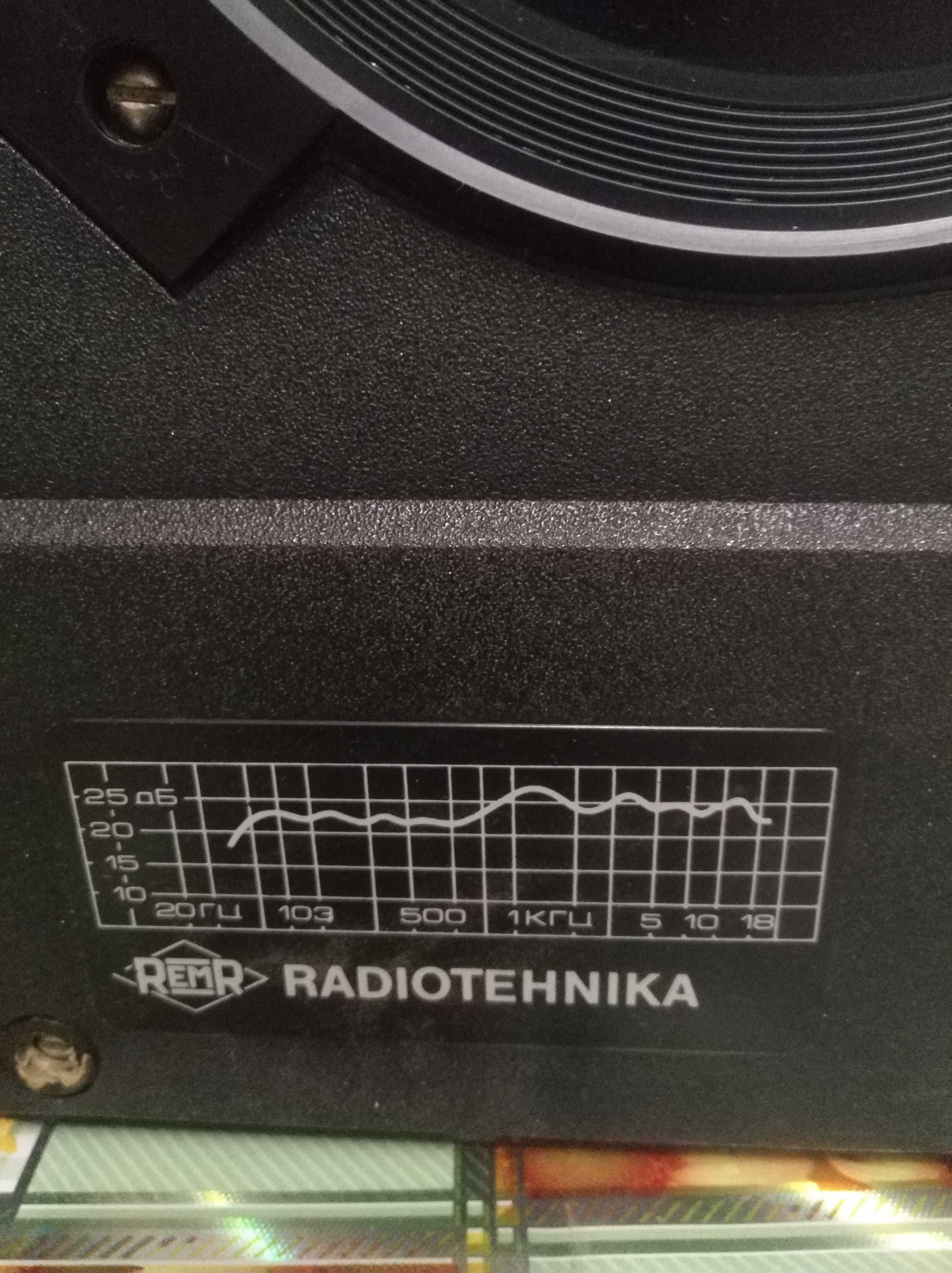 Акустические советские полочные колонки Radiotehnika 6АС-221