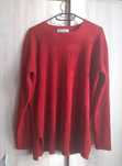 46 48 Jak nowy sweter longsleeve bluzka prążkowany basic vintage retro