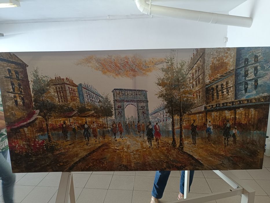 Quadros pintados a mão