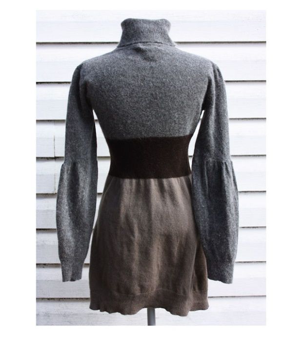 Sukienka z golfem Mango