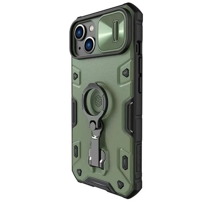 Etui Nillkin Camshield Armor Pro Magnetic Do Iphone 14/13 Zielony