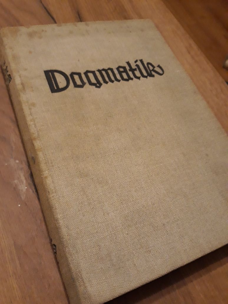 1932r! Dogmatik - Karl Barth. Dogmaty. Duża stara książka