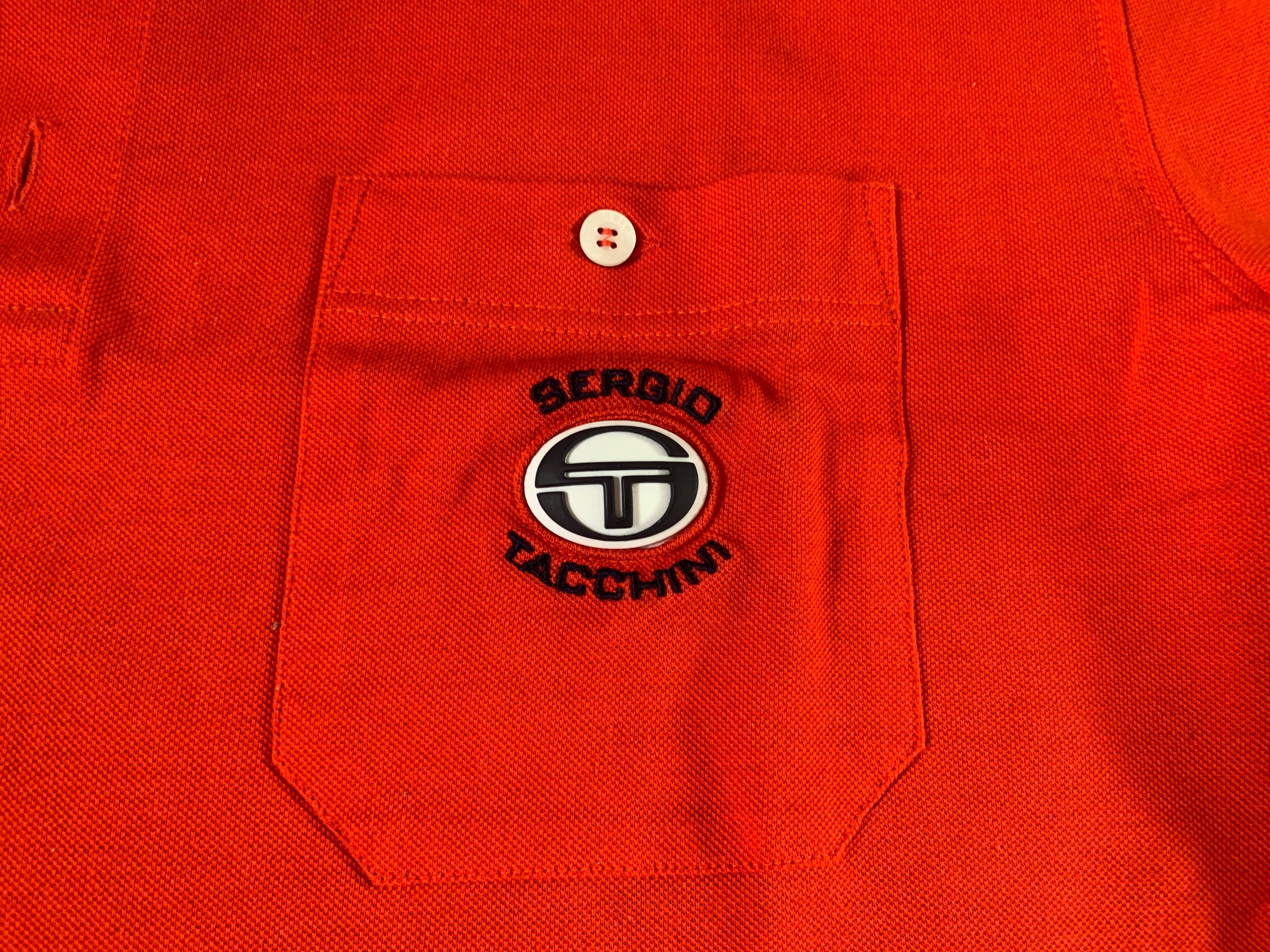Nowe Polo męskie Sergio Tacchini rozm L- XL lux jakość bawełna