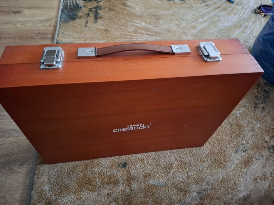 Walizka Crelando Zestaw artystyczna do malowania 2 walizki