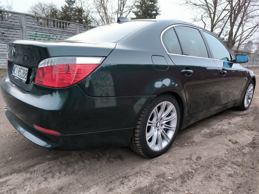BMW E60 2.2 Benzyna/Automat/2004r./Angilk/Zarejestrowany/Sedan