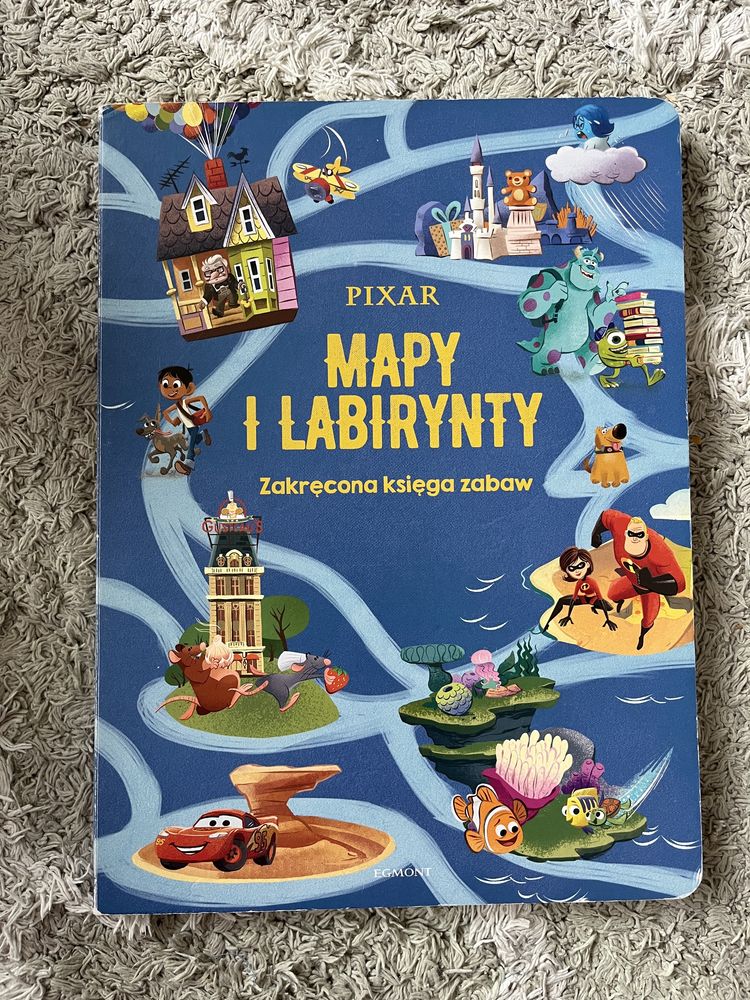Mapy i labirynty. Zakręcona księga zabaw