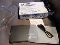 dysk zewnętrzny 320 gb czarny
