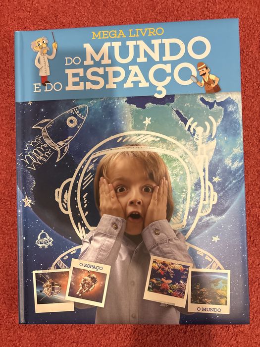 Livros juvenis “Mundo e Espaço” e “Animais”
