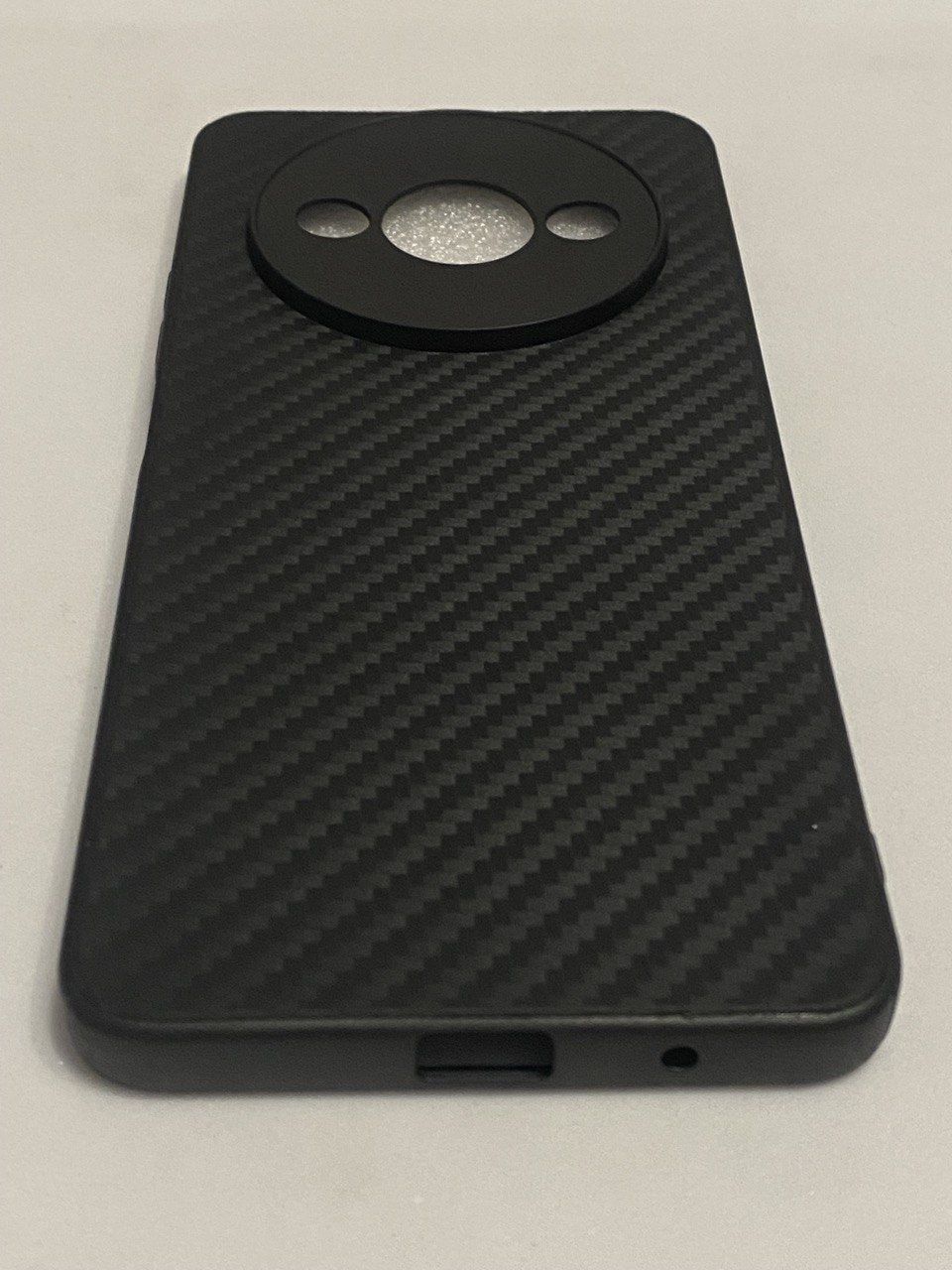 Чехол Xiaomi Redmi A3 / Poco C61 Carbon Протиударний Захисний