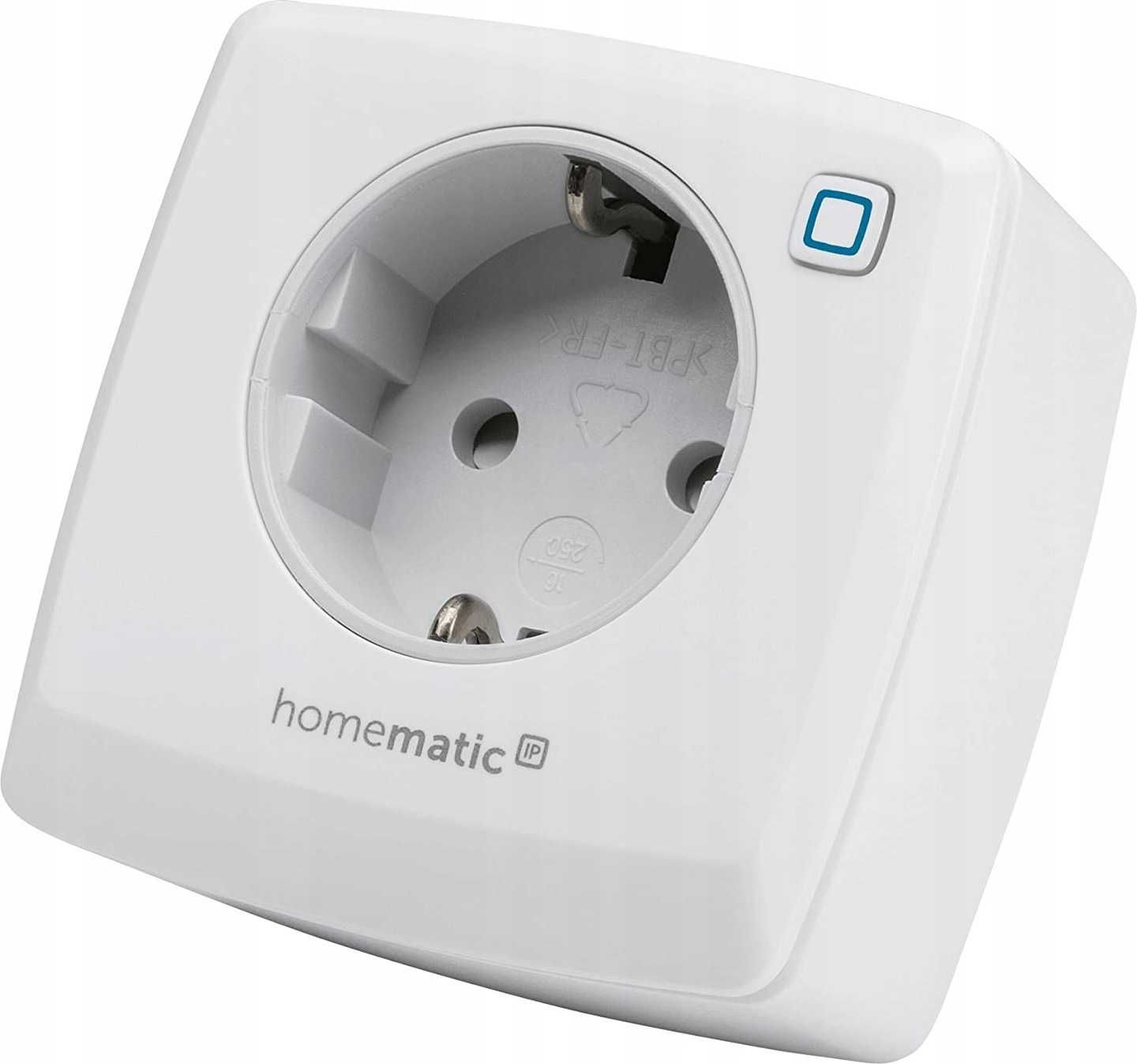 Gniazdo Elektryczne zdalnie sterowane Homematic biały Defect