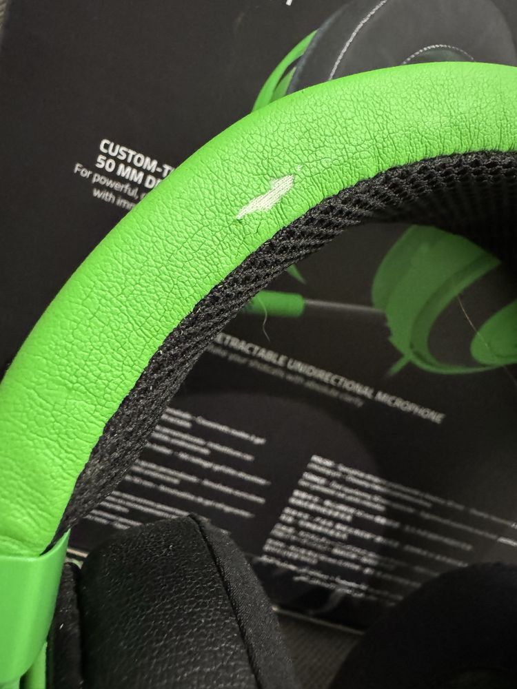 навушники Razer Kraken green