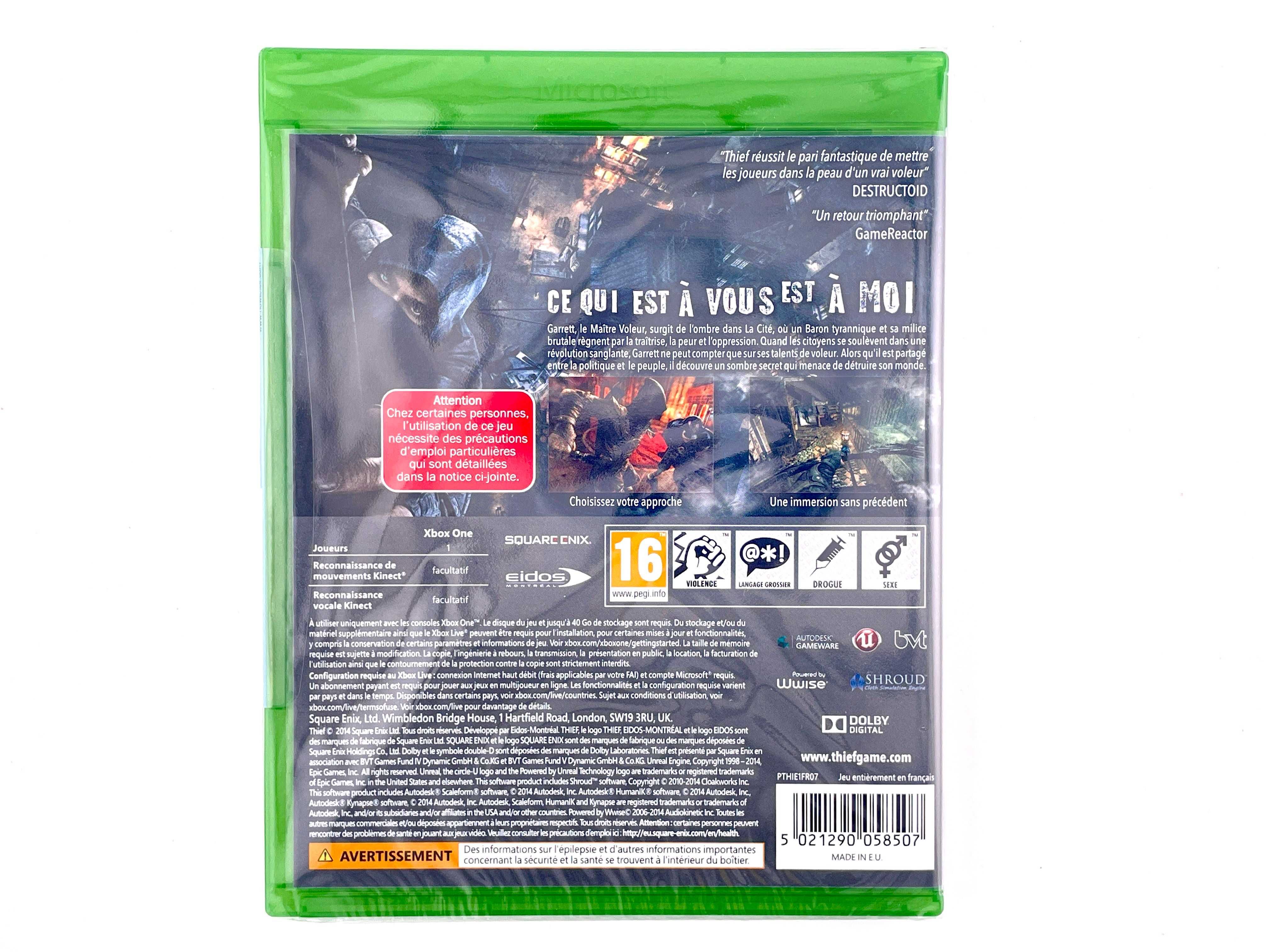 Thief XBOX One/Series X VIMAGCO.PL Bydgoszcz Śniadeckich 11