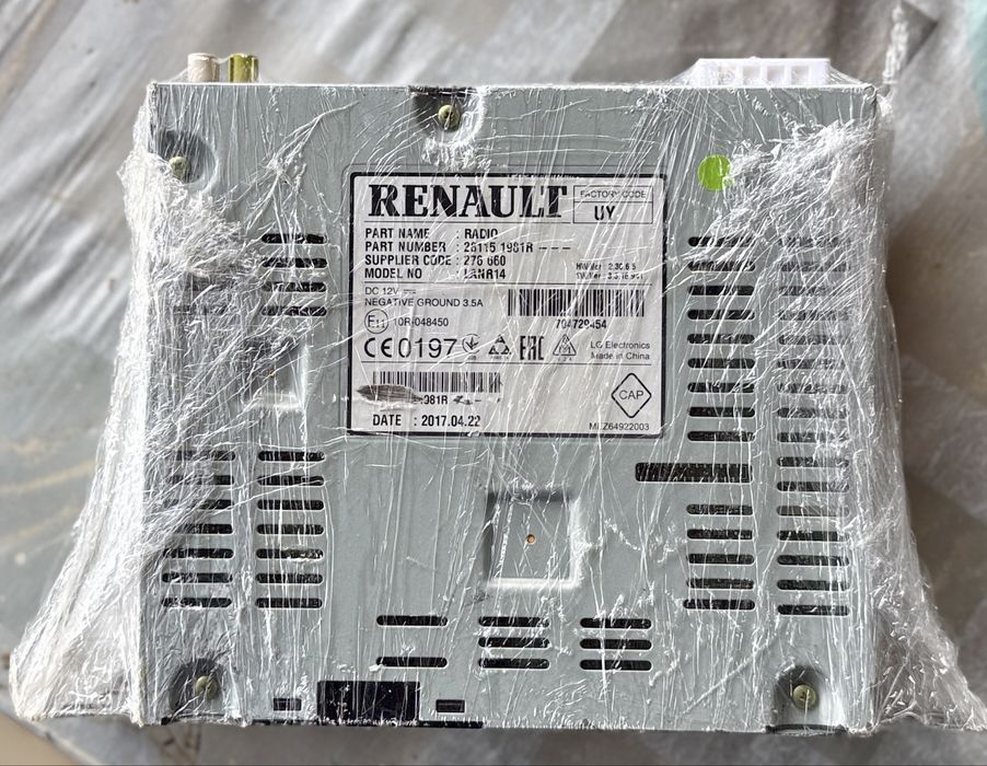 Radio Original Megane como novo