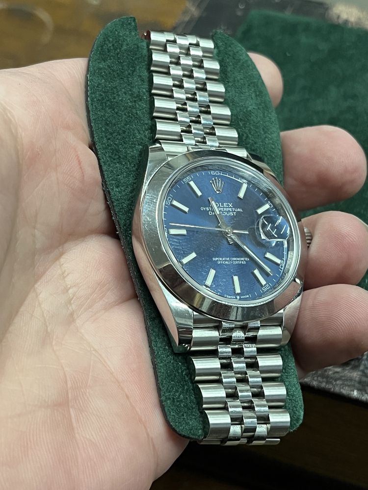 Rolex datejust 41mm granatowa tarcza możliwa zamiana