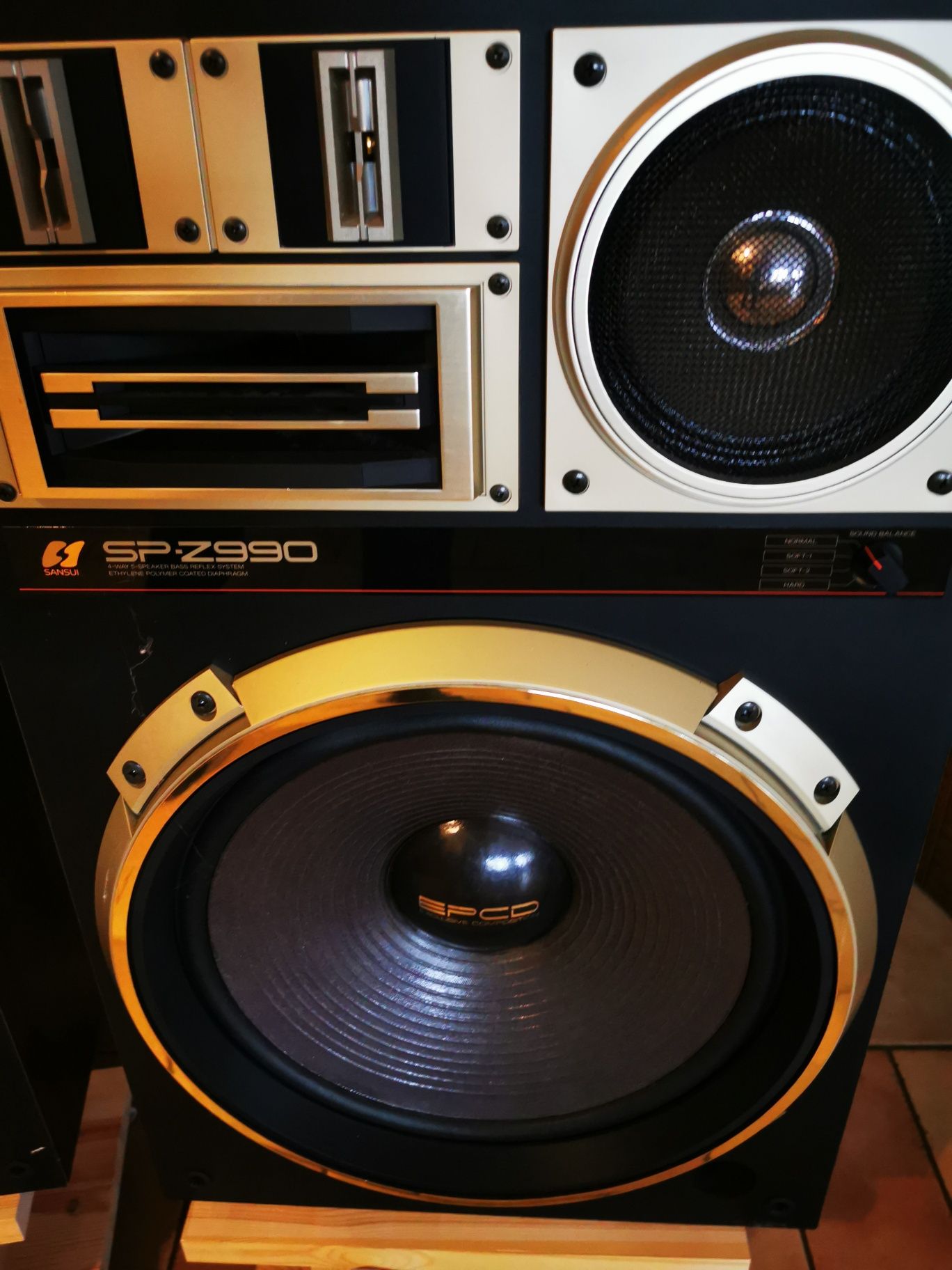Sansui sp z990 , monster , doskonałe do lampy