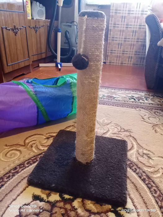 Когтеточка, игрушки,подушка, расчёски для кота