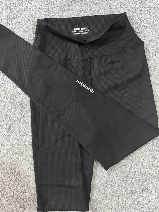‼️‼️Стильні лосіни в рубчик MIU MIU, якість просто бомба. Турція, люкс