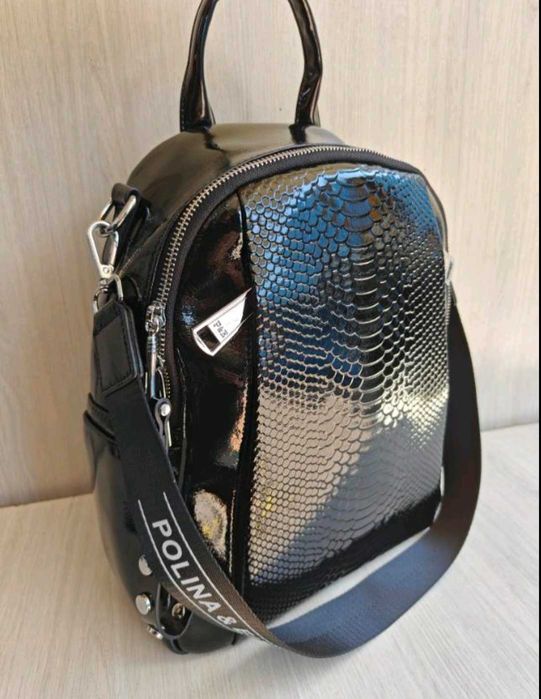 Женские кожаные рюкзаки Polina & Eiterou