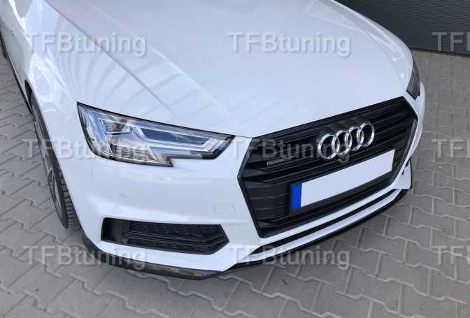 Spoiler dokładka zderzaka przód A4 B9 SLINE 2015 - 2019 TFB TUNING