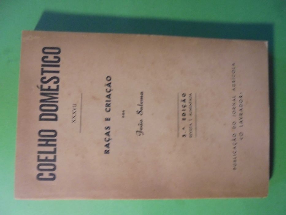 Salema (João);Coelho Doméstico