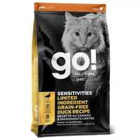 GO! Sensitivities Duck Recipe for Cats ГО Сухий корм для кішок 1.4кг