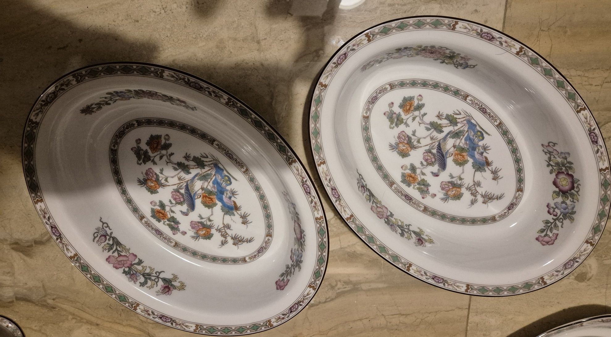 Wedgwood Kutani Crane 12 osobowy serwis obiadowo-kawowy