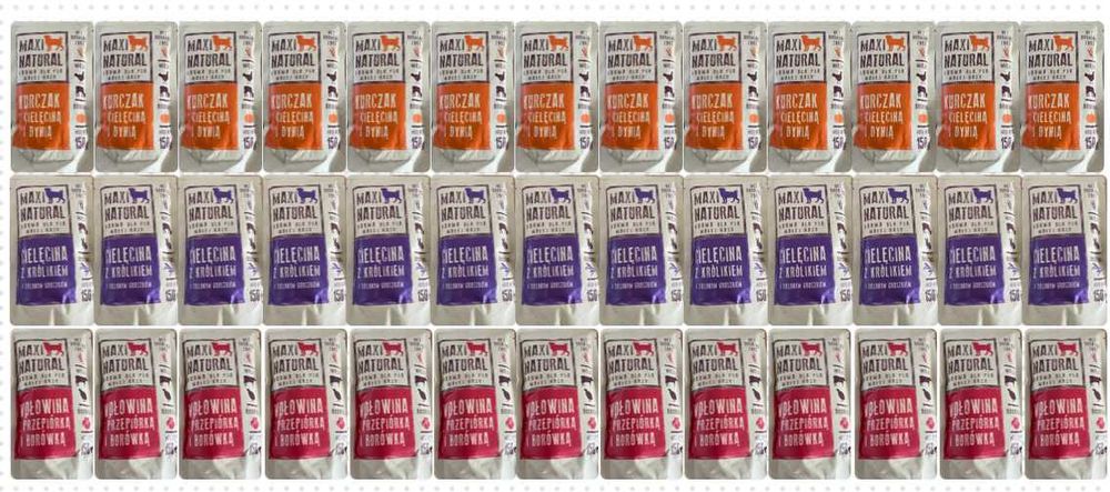 Maxi natural mokra karma dla psa 39x150gr