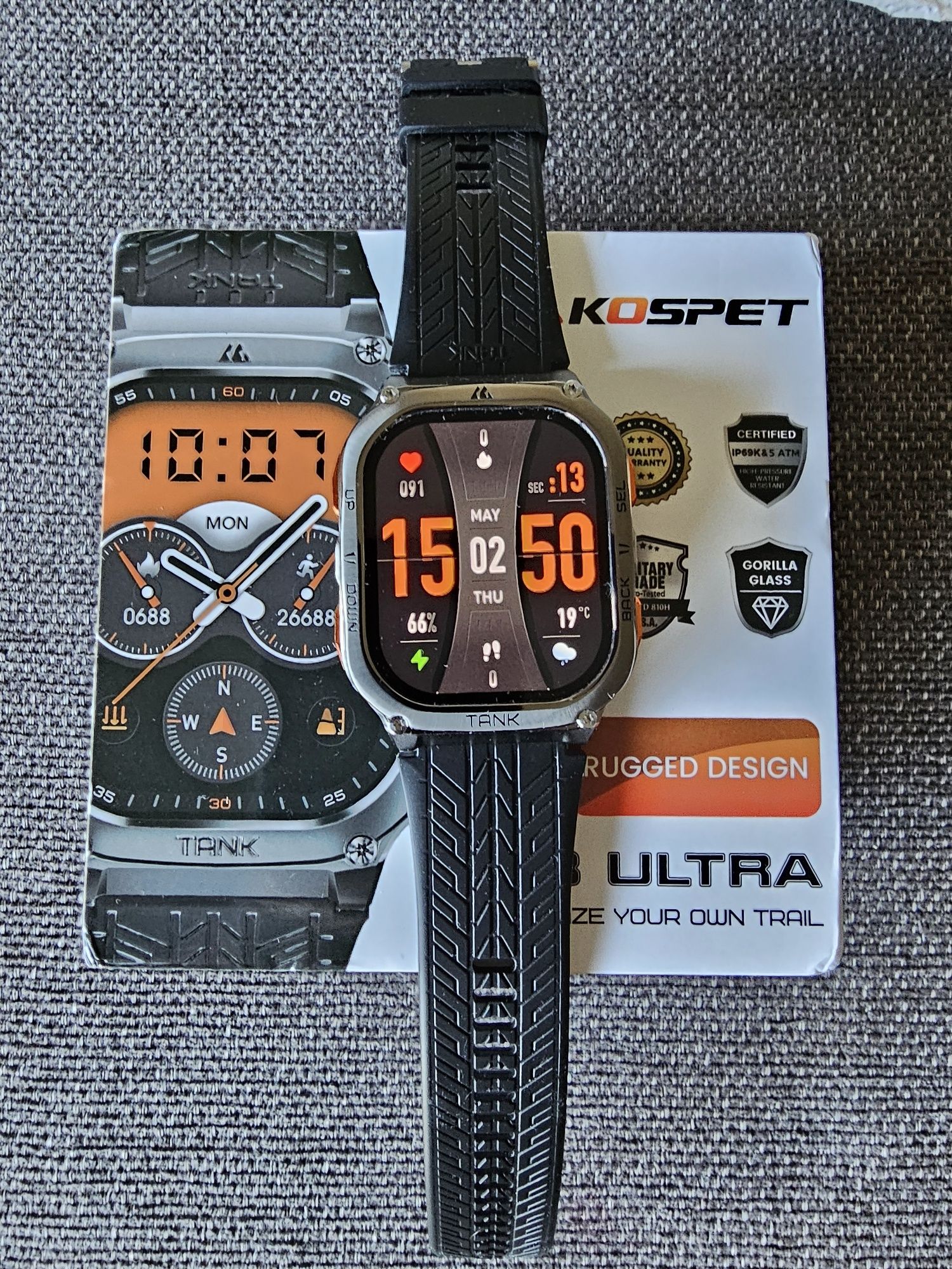 Kospet M3 ultra rugged design