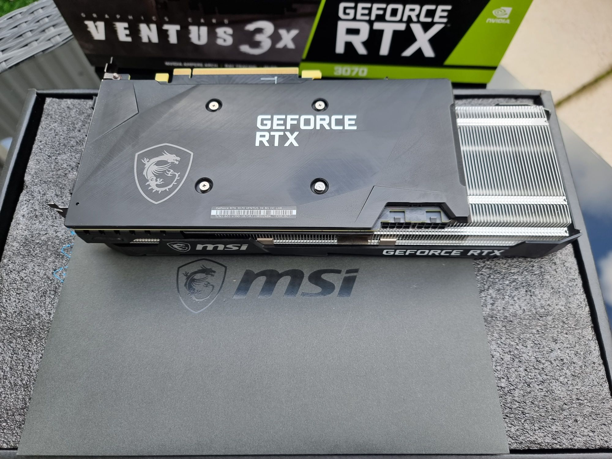 GeForce MSI rtx 3070 VENTUS 3X OC