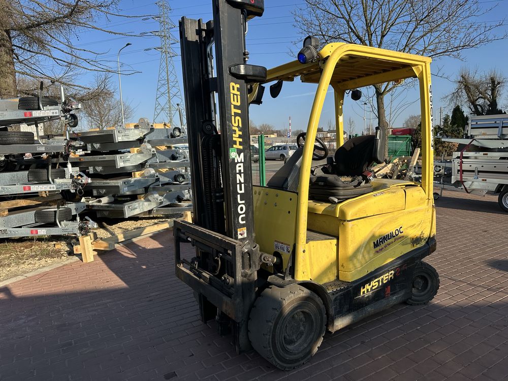 Wózek widłowy Hyster 2,5t elektryczny 2015 rok FV