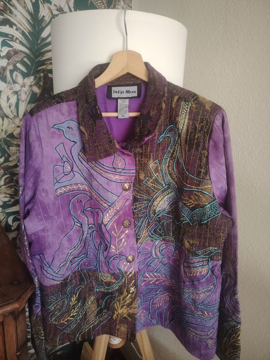 Vintage Żakiet Indygo moon