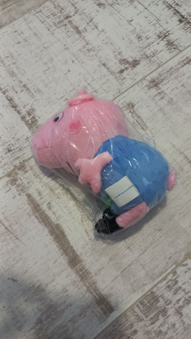 Świnka Peppa maskotka George Dżordż Peppa Pig Nowa w folii