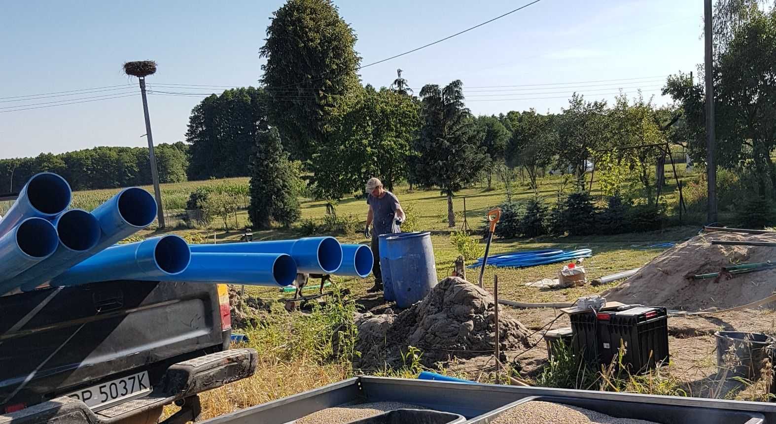 wiercenie studni głębinowych (studnie wiercone, studnie głębinowe)