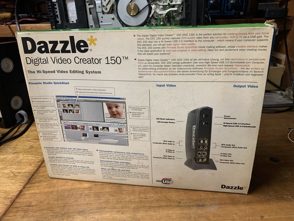 Dazzle Digital Video Creador 150