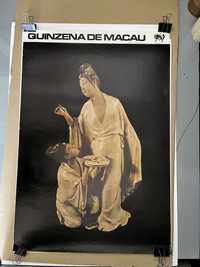 Cartaz exposição Quinzena de Macau de 1979 Gulbenkian