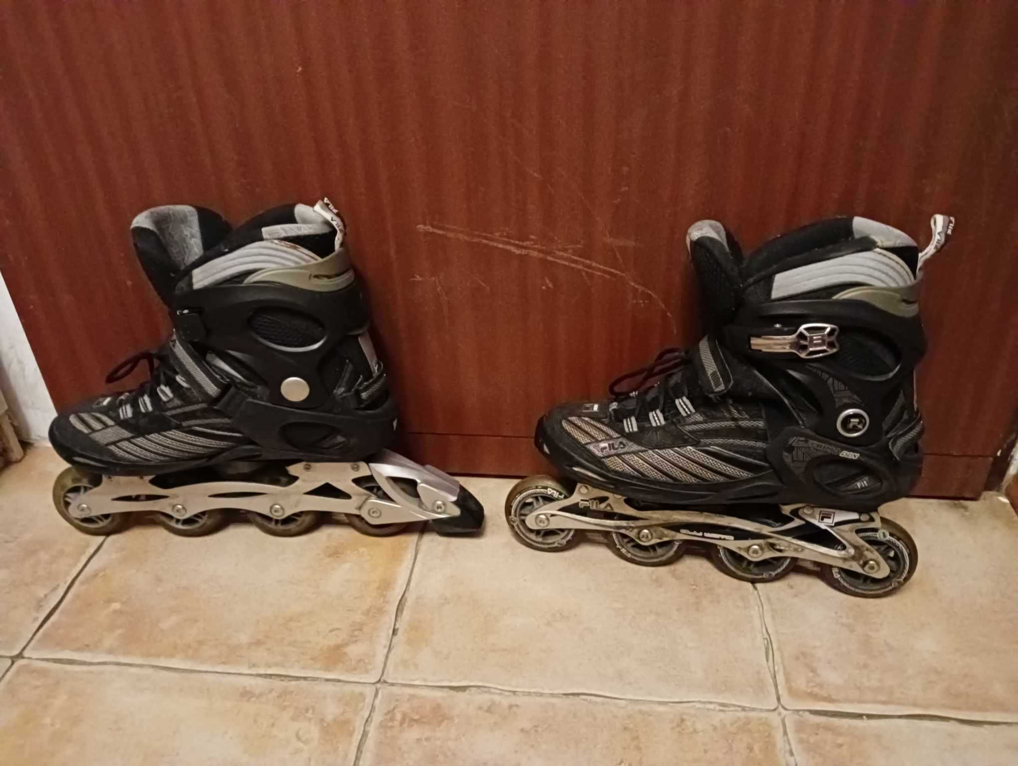 Rolki Łyżworolki męskie Fila Primo DLX rozmiar 45,5 stan BDB