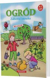 Naklejanki - Ogród. Zabawa i nauka SIEDMIORÓG - praca zbiorowa