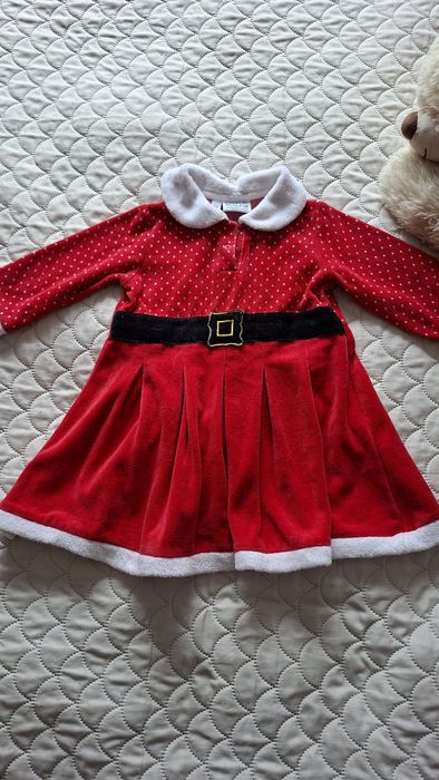 Sukienka Mikołajki Mikołaj Święta