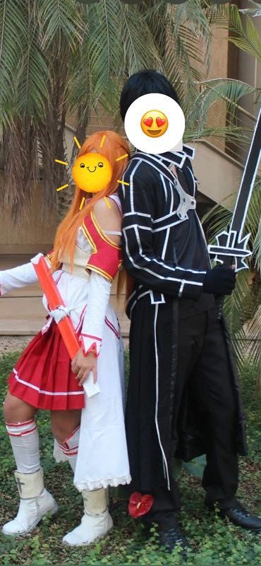 Cosplay kirito e sauna