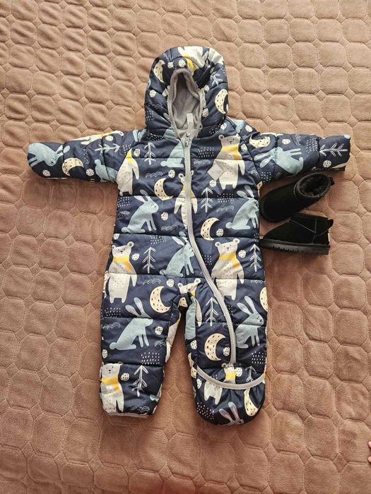 Комбінезон дитячий зимовий розмір 74-80
Уггі нові,21 розмір (13,5см)