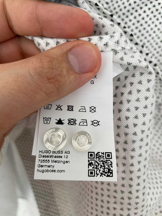 Wizytowa koszula Hugo Boss ekstra slim fit