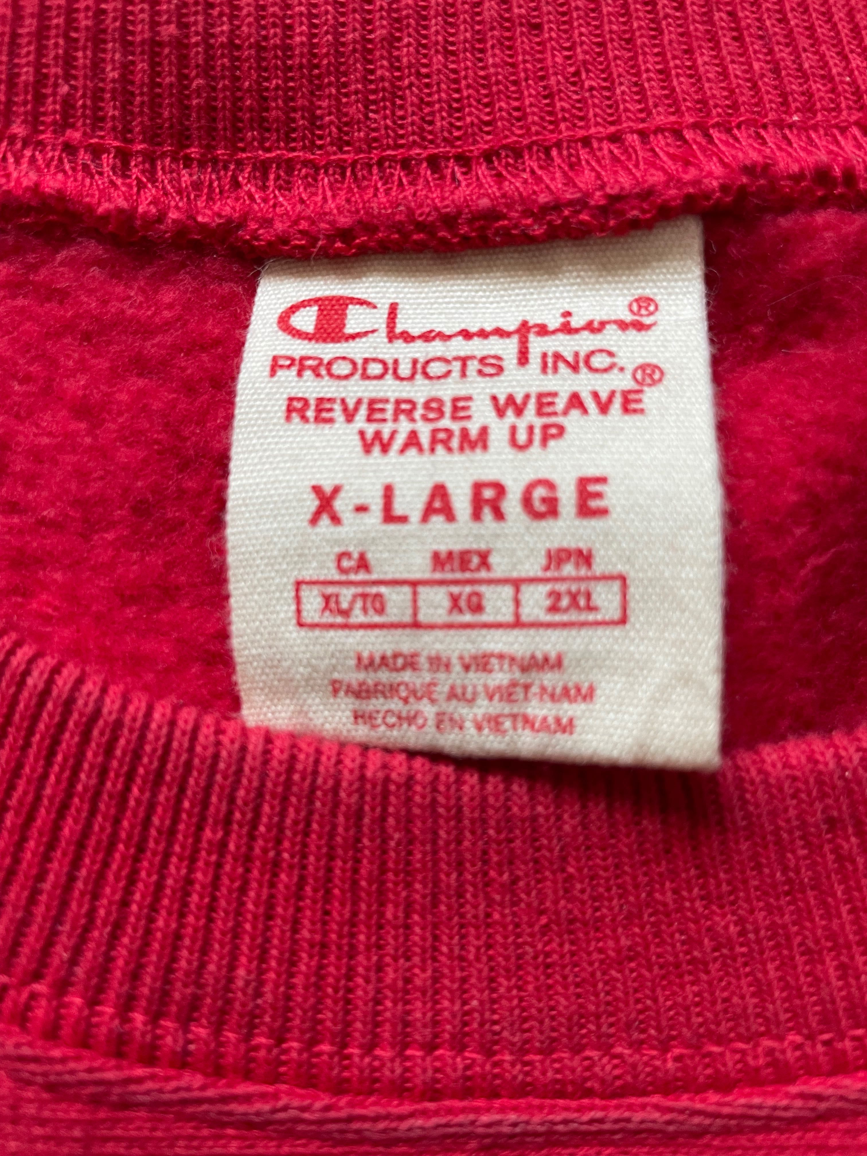Champion -68 % Reverse Weave Warm Up XL red