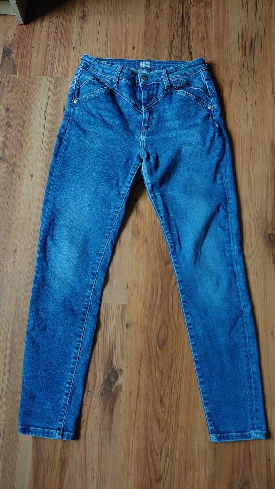 Pepe jeans spodnie damskie Skinny High Waist 29/28
