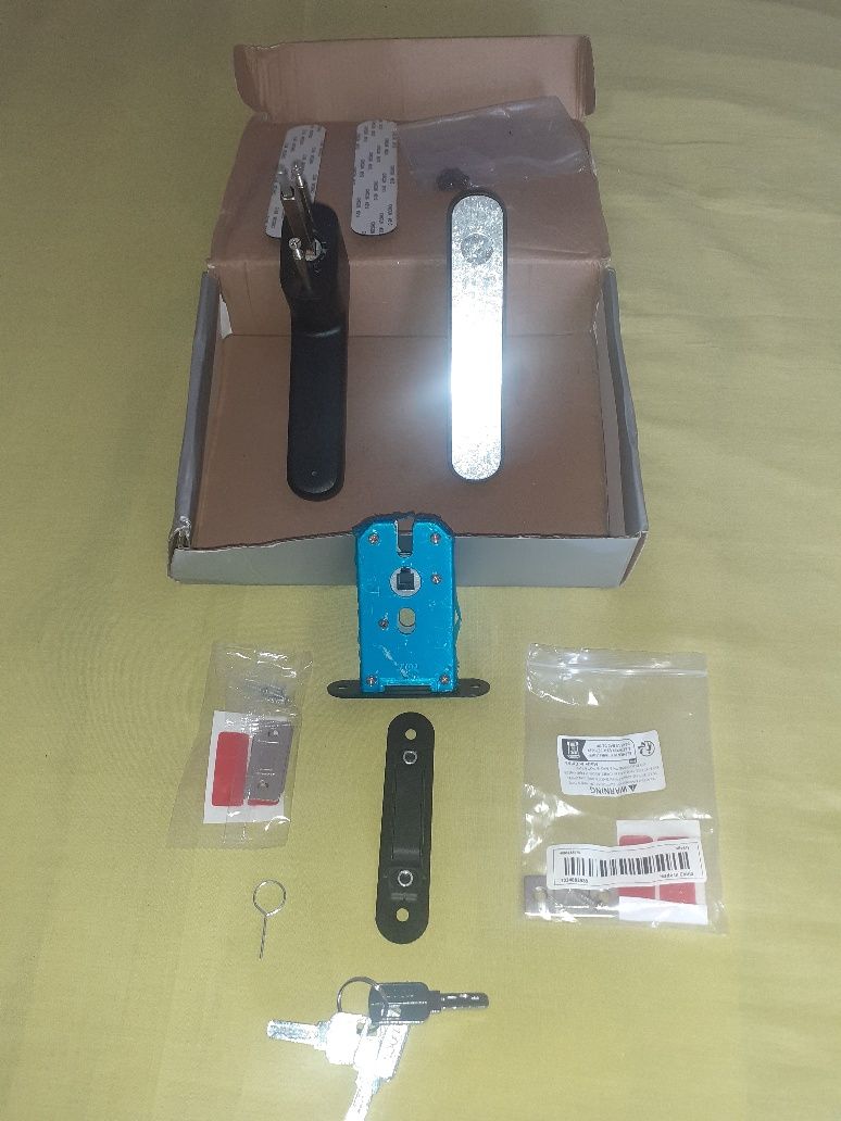 Fechadura com canhão
