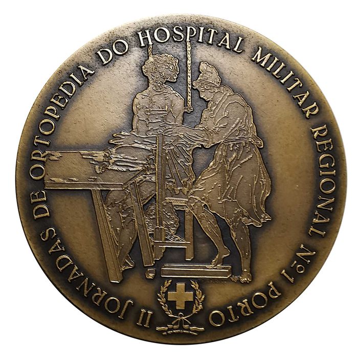 Medalha II Jornadas de Ortopedia Hospital Militar Regional nº 1 Porto